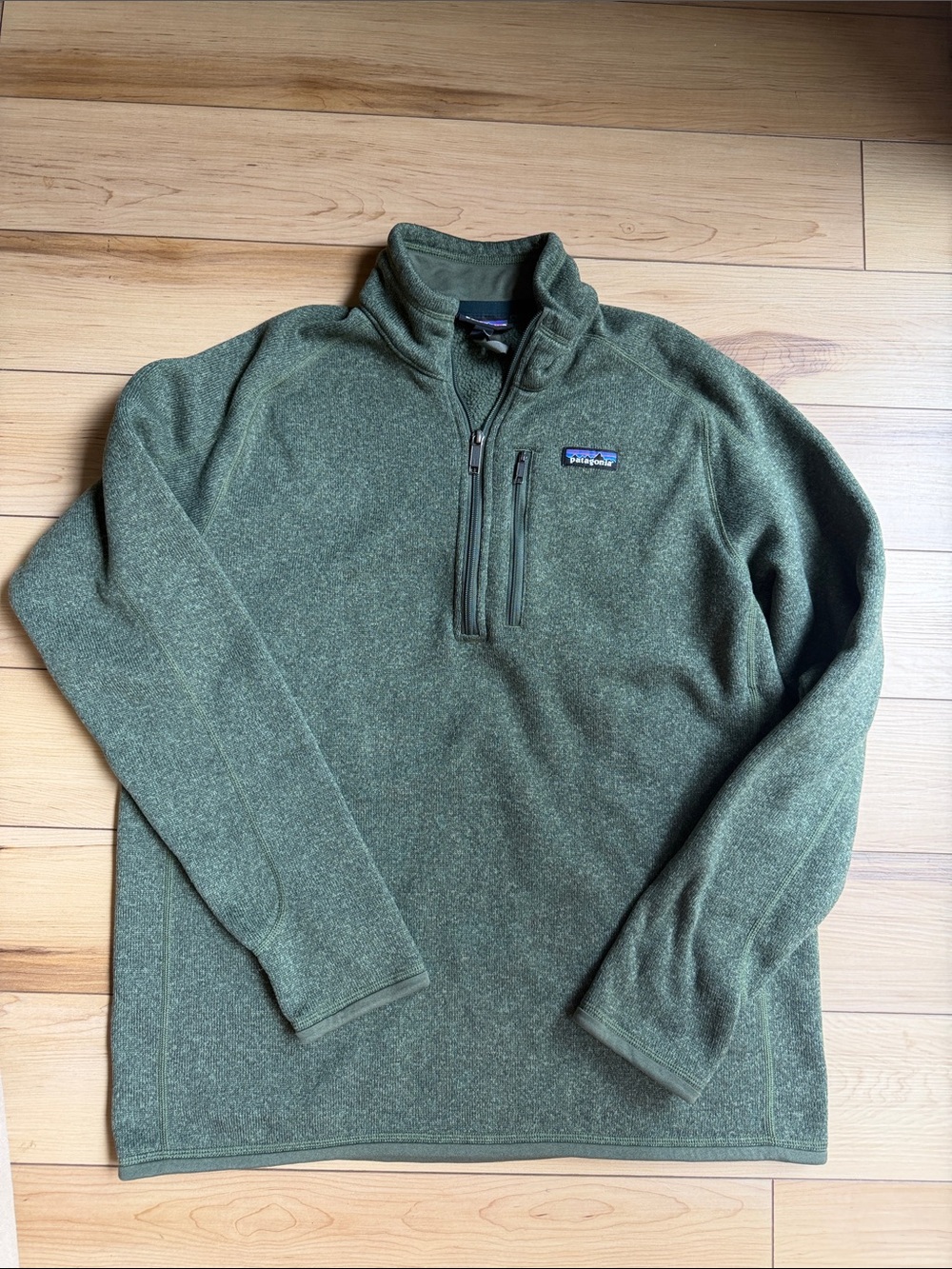 Patagonia Green Fleece Pullover Size Large